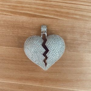 Broken heart pendant